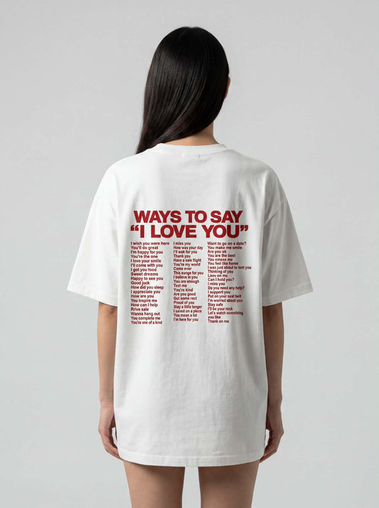 WAYS TO SAY „I LOVE YOU”